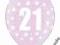 BALONY 14" 21 URODZINY - OCZKO