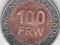 Rwanda 100 Francs 2007