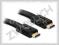 KABEL HDMI-HDMI 1M V1.4 3D TV PŁASKI (82669)