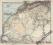 SAHARA AFRYKA PRZEPIĘKNA MAPA z 1913 r. oryginał