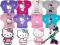 3 WZORY HELLO KITTY- MYSZKA MINNIE ORYGINALNE r98