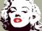 g2k--POP ART--marylin monroe--60x60, akryl, płótno