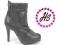 BUTY BOTKI HS039 PLATFORMY SKÓRA EKO SZARE 39