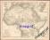 AFRYKA PÓŁNOCNA I RÓWNIKOWA stara mapa z 1874 roku