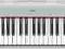 Yamaha PIAGGERO NP-31 Silver piano-keyboard KRAKÓW