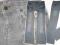 SUPER szare jeansy vintage DENIMco 11-12 lat