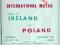 program IRLANDIA - POLSKA 1968