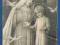Matka Boża z Jezusem przedwojenny obrazek sepia
