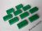LEGO DUPLO zestaw klocków 4x2 zielone 10szt db