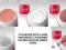 e_p ŻEL UV 30ML clear french pink white cover