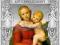 RAFFAELLO SANTI - Madonna 15Diners Ag999 2 z serii