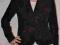 Sztruksowy, brązowy  żakiet r. 42