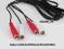 Kabel 2xRCA(CHINC)/2xRCA(CHINC) 3m HQ (003-3,0)