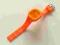 M01 - ZEGAREK JELLY WATCH SILIKONOWY POMARAŃCZOWY