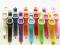M08 - ZEGAREK JELLY WATCH FLOWER SILIKON 11KOL - H