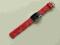 M13 - ZEGAREK JELLY WATCH LED SILIKONOWY CZERWONY