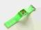 M10 - ZEGAREK JELLY WATCH WIDE BAND ŻELOWY ZIELONY