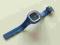 M08 - ZEGAREK JELLY WATCH FLOWER ŻELOWY NIEBIESKI