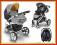 3w1 wózki X-LANDER wózek XQ new+RECARO+TORBA+grati