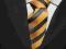 GIANI PEROTI Śliczny jedwabny krawat-krawaty