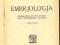 EMBRJOLOGJA - DR E. GODLEWSKI 1924