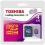 WYPRZEDAŻ! TOSHIBA MicroSDHC 4GB Class-4 + Adapter
