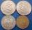 4 MONETY, MENNICZE-