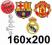 FC BARCELONA manchester united REAL MADRYT posciel