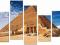 OBRAZYcyfrowe EGIPT 150 x 100 cm - pięć obrazów