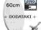 Antena CORAB 60cm +konwerter 0,1dB+ Dodatki - Hit