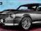 Ford Shelby (Mustang gt500 sky) - plakat 158x53 cm