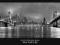 NEW YORK Bridges - plakat 158x53 cm