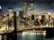 New York (Manhattan lights) plakat 61x91,5 cm