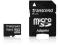 Karta pamięci microSDHC 16GB Transcend + Adapter