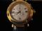 ZŁOTY CARTIER PASHA CHRONO GOLD 18k IDEALNY ŁÓDŹ