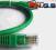 Kabel sieciowy PATCHCORD 5E UTP 1m zielony ~ NGS
