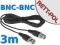 Kabel połączeniowy BNC-BNC 3,0 m 300cm