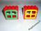 LEGO DUPLO - Elementy domu - Okna (103h)