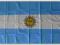 Flaga ARGENTYNY - duża 150x90 cm - ARGENTYNA
