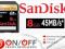 SANDISK EXTREME PRO 8 GB 45 MB/S SDHC + CZYTNIK!