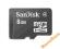 NOWA SANDISK SECURE DIGITAL MICRO SDHC 8GB FAKTURA