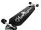 Profesjonalny Longboard Amok TYPO BLACK WARSZAWA