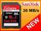 SDHC SANDISK 16GB CLASS 10 EXTREME HD VIDEO 30MB/S