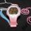Zegarek ADIDAS różowy pink na rzep