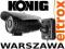 KAMERA KOLOR KONIG 600 TVL 1/3 IR DO 50m IP66 4083