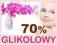 70% kwas GLIKOLOWY blizny pory zmarszczki plamy 5+