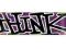 DESKA THINK purple/black 7,6" PAPIER GRATIS