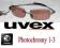 okulary UVEX impulse- photochrome- nowe -SALE -50%