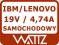 IBM / LENOVO - SAMOCHODOWY - 19V 4,74A - FV - USB