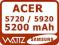 ACER - 5720 5920 6920 - 5200 mAh - FV - PROMOCJA